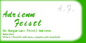 adrienn feistl business card